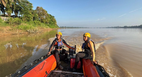 Pemancing Hilang, Tim SAR Sisir Aliran Sungai Hingga 6 Kilometer